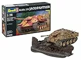 Revell Modellbausatz Panzer 1:76 - Sd.Kfz.173 Jagdpanther im Maßstab 1:76, Level 4, originalgetreue Nachbildung mit vielen Details, 03232