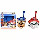 Lexibook, Paw Patrol, 3D Chase und Marshall Walkie-Talkies, 500m Reichweite, 2 Kommunikationskanäle, Gürtelclip, Rot/Blau, TW18PA