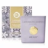Airkeep Candle Duftkerze Lavender Eucalyptus, 460g Kerze mit langer Brenndauer bis zu 94 Stunden, Geschenke Kerze für Frauen Männer