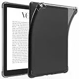 TQQ Hülle für 6,8 Zoll Kindle Paperwhite (11. Generation 2021) mit Signature Edition, Ultraweiche, Flexible, Transparente TPU-Haut-Schutz Case für Kindle Paperwhite 2024