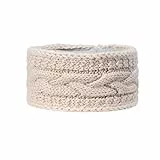 GIESSWEIN Headband Stirnberg - Warmes Merino Damen Stirnband, Winter Strick Haarband, Ohrenwärmer Frauen, Breites Kopfband mit Fleece Innenfutter