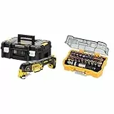 Dewalt 18V oszillierendes Akku-Multi-Tool DCS356NT & 32-tlg. Schrauberbit-Set