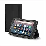 Nupro Premiumhülle für Fire HD 8-Tablet, faltbar, Schwarz