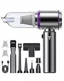 KITBEZN Handstaubsauger, 26000Pa Handstaubsauger Akku, 3-Gang Auto Staubsauger Stark mit Bürstenloser Motor, Autostaubsauger Kabellos für Auto Haus Küche