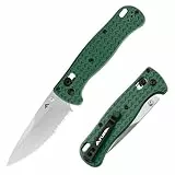 FLISSA Taschenmesser Klappmesser, AUS-8 Edelstahl, Scharfes Outdoor Messer mit Taschenclip, Klappbares Taschenmesser EDC Messer für Outdoor Jagd Camping, Grün