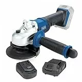 Meuleuse d'angle sans fil SCHEPPACH 115 mm - 20V (1 batterie 2,0 Ah + chargeur) CAG115-20ProS
