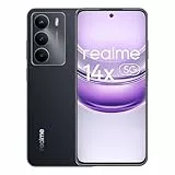 realme 14x 5G Smartphone 8+256GB, Carbon Black, 6.67 Zoll Bildschirm, 120Hz Display, 5000mAh Akku, 50MP KI-Kamera, MediaTek Dimensity 6300, ArmorShell Schutz, IP64
