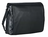 Leonhard Heyden Berlin Messenger Bag L Black