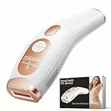 IPL Geräte Haarentfernung, 9 Energiestufen Haarentfernungsgerät, 999,900 Lichtimpulse, 600 NM Effizientes IPL Laser Haarentfernungsgerät für Frauen, Männlich, Gesicht, Ganzkörper