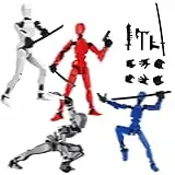 shallyong Figuren, 4 Stück T13 Action Figure, T13 Action Figure Set, Actionfiguren, Figuren Beweglich, Actionfiguren 14cm, Multi-Jointed Movable, Action Figures, Spielzeug