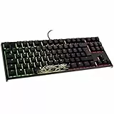 Ducky One 2 TKL PBT Gaming Tastatur, MX-Brown, RGB LED - schwarz