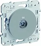 Schneider - Odace TV-Buchse mit Aluminiumschraube