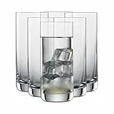 SCHOTT ZWIESEL Longdrinkglas Simple (6er-Set), geradlinige Trinkgläser für Longdrinks, spülmaschinenfeste Tritan-Kristallgläser, Made in Germany (Art.-Nr. 123665)