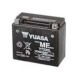 Yuasa YTX20L 12V 270 CCA Wartungsfreie AGM VRLA-Motorradbatterie