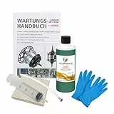 Ölpflege-Set für Shimano Alfine 11 Gang mit 50ml öl für SG-S700 Antriebsnaben inkl. Anleitung Kompatibilität SG-S700, SG-S705, SG-S7001, SG-S7051