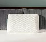 Ecosafeter Memory Foam Kissen Kopfkissen für erholsamen Schlaf- Ergonomisches Nackenstützkissen mit Hoher Dichte für Seitenschläfer & Rückenschläfer(Weiß)