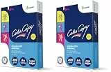Color Copy Farblaserpapier hochweiß und glatt, 200 g/m², A4, 250 Blatt (Packung mit 2)