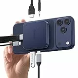 ORICO Magnetischer USB C Docking Station,M.2 NVMe SSD-Gehäuse, 6 in 1 Dockingstation mit 4K@60Hz HDMI,100W PD,USB-A/USB-C 10 Gbps,Audio, USB C Hub Dockingstation für iPhone/Pro Max/Dell Lenovo MG5