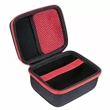 Khanka Tragetasche für YunLone SLR Kinderkamera 28MP Reflex DigitalKamera Kinder Selfie 1080P FHD Videokamera Kleinkind Kinder Kamera Kindergeschenk, Nur Tasche (Schwarz/Rot)