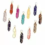 HOODANCOS 12stücke Hexagon Für Kette Und Armband Natürliche Marmor-dekoration Zufällige Designs Für Schmuckherstellung