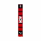 A.C. Milan - Schal ESS, offizielles Produkt, mit AC Mailand-Logo, rot und schwarz