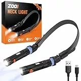 ZOOI Geschenke für Männer, Abnehmbare Magnetische Leselampe Halslampe, Geburtstagsgeschenk Gadgets für Männer Geschenke, Papa Geschenk Nackenlampe Camping Gadgets Jahrestag Geschenk für Ihn