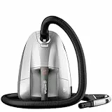 Nilfisk Elite Staubsauger - Bodenstaubsauger - Teppichsauger - Polstersauger - Anti-Allergen mit HEPA-Filter - Anti-Milben und Tierhaare - Silber (SICL14E08A2-B-HFN)