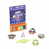 Plus-Plus 3989 Geniales Konstruktionsspielzeug, Activity Pad Weltall, Baustein-Set für 2D und 3D Figuren, Kreativ-Bausteine für Kinder ab 5 Jahren, 125 Teile