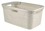 Curver 00708-885-00 Wäschebox Style, 45 L, Creme
