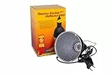 Lucky Reptile HTRP-1 Thermo Socket plus Reflector klein mit Steckverbindung, Reflektorleuchte mit Porzellanfassung Anschlussfertig, Schwarz