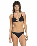 Volcom Simply Seamless X Back Halter Bikini Top M