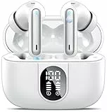 AI Kopfhörer Übersetzer, 3-in-1Bluetooth 5.3 Echtzeit Sprachübersetzer Kopfhörer mit 164 Sprachen/6 Übersetzungsmodi, 40Std Übersetzer Ohrhörer mit ENC Mic und App für Lernen, Reisen, Business Weiß