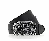 MUSTANG Leather Belt W90 Black