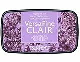 Tsukineko VF-CLA-103 VersaFine Clair Stempelkissen-Lila, Lilac Bloom-Groß-Deckend, Wasserfest, Beständig Gegen Ausbleichen-Embossing, pad size: 7.6 x 3.5 cm