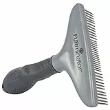 FURminator Harkenkamm für langhaarige Hunde und Katzen - Bürste zur Vorbeugung von Knoten und verfilzten Haaren