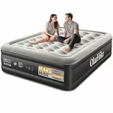 OlarHike Luftmatratze Selbstaufblasend, Luftbett Gästebett, Aufblasbares Matratze Zelt Sofa, Luftbett 2 Personen, Selbstaufblasbare Luftmatratze für Camping oder Heimgebrauch - 203 x 152 x 46 cm