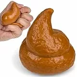 MIJOMA Scherzartikel Quetschartikel Hundescheiße, Fake Kackhaufen, Cooler Hundemist, 7 x 6 cm, Squeeze-Poop, Spaß für Jede Gelegenheit
