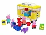 Big - Peppa Pig Camper - Peppa´s Campingwagen, Construction Set, Big-Bloxx Set bestehend aus Familie und Camper, 54 Teile, für Kinder ab 18 Monaten