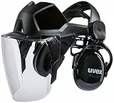 Uvex Pheos Faceguard - Gesichtsschutz und Gehörschutz Supravision Excellence Einheitsgröße