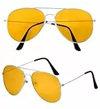 W WIDMANN MILANO Party Fashion - Brille mit farbigen Gläsern, Pilotenbrille, Accessoire für 80er Jahre Mottoparty, Karneval