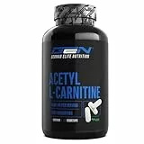 Acetyl L-Carnitin - 250 Kapseln - 3000 mg pro Tagesportion - Premium: L-Carnitine als Acetyl Form - Hochdosiert - Vegan