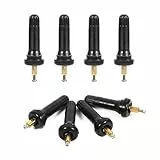 Scalingscal 8 Stück, TPMS Ventil mit Sensor, Reifendrucksensor, Gummiventil, Explosionssicher, Reifenventilstämme, Ventilschaft Ventileinsätze für Auto