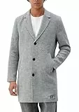 Q/S designed by - s.Oliver Herren 520.12.209.16.151.2115941 Mantel langarm, grey melange, XXL EU