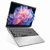 Laptop Windows 11 The Notebook, Deutsche Tastatur 15.6 Zoll Laptop Mit Windows 11 Und Office Paket Fertig Installiert 5205U (Bis Zu 2,3 GHz) Prozessor 4GB RAM 128GB ROM TF Karte Erweiterbar Auf 512GB