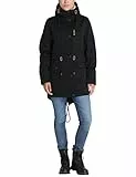 berydale gefütterter Damen Parka, Damen, Schwarz, M
