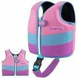 OSHYLE Kinder Schwimmweste - Jungen Mädchen Neopren Schwimmen Jacke Kleinkind Schwimmen Floating Neopren Schwimmweste für 1–9 Jahre (M(3-6), SS-PK)