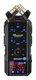 ZOOM H6essential Handy Recorder – Tragbarer 32-Bit-Float Audiorecorder mit 6-Spur-Aufnahme – Ideal für Podcasts, Musikaufnahmen, Filmton – Schwarz