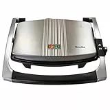 Breville Sandwich/Panini-Toaster | Sandwichmaker im Café-Stil für 3 Scheiben | Edelstahl [VST025X]