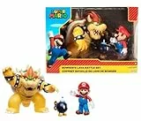 Super Mario Nintendo Bowser 18cm vs. Mario Figuren Set (Wave 1)