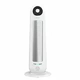 Cecotec Keramisches Heizgerät ReadyWarm 10000 Top Ceramic. 2200 W, Vertikaler Leistungsstarker mit Oszillation, 3 Betriebsmodi und Verstellbarem Temperaturregler, Betriebsanzeiger